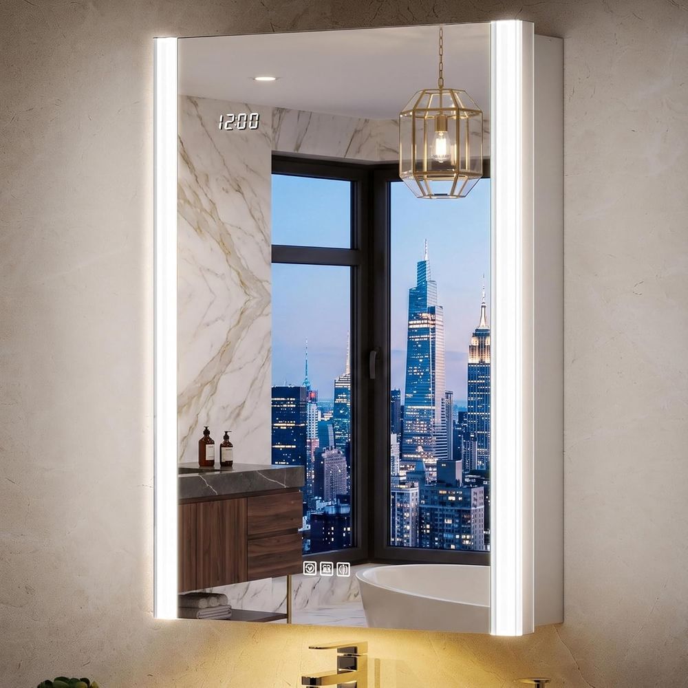 Smart Home Furniture - Miroir de Pharmacie Lumineux 20x32 avec