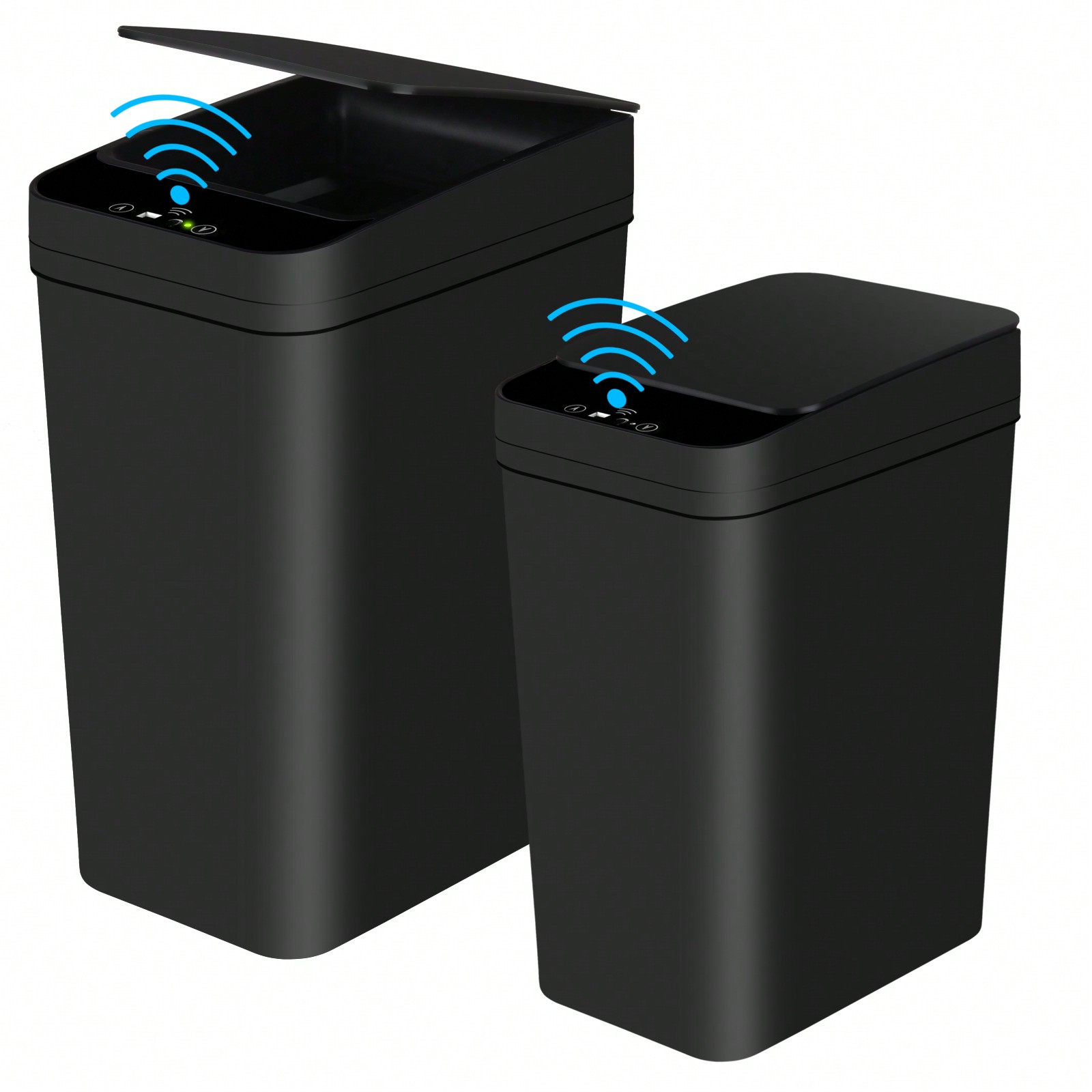 Smart Home Elements - Lot de 2 poubelles automatiques de