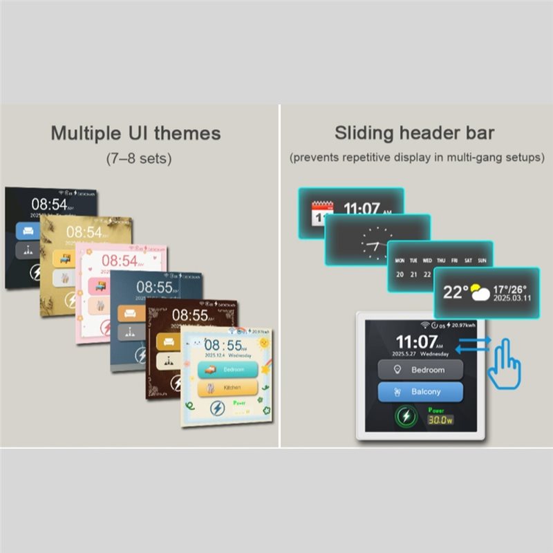 Tuya Smart Switch - LOT EN GROS – Interrupteur tactile