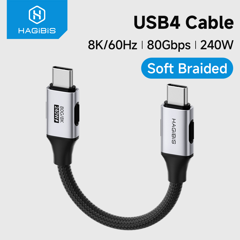 Smart Home Tablet - Câble USB 4 Hagibis USB-C vers