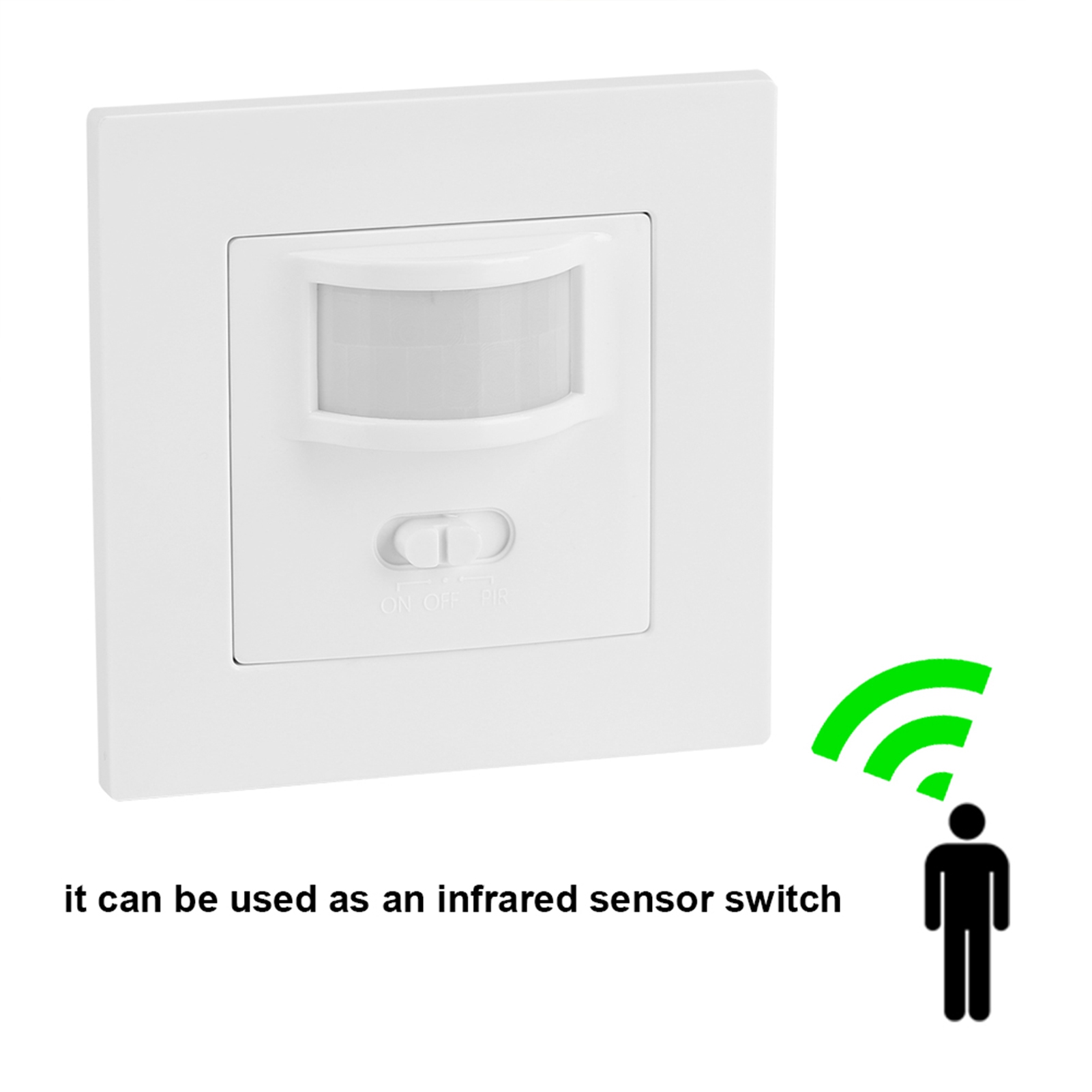 Voice Control Light Bulb - Lampe murale encastrée à détecteur de