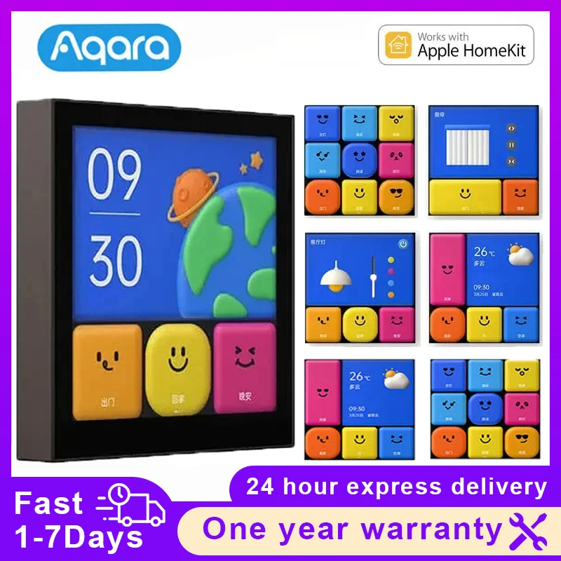 Wifi Led Dimmer - Aqara-Commutateur intelligent S1E, contrôle tactile, 4