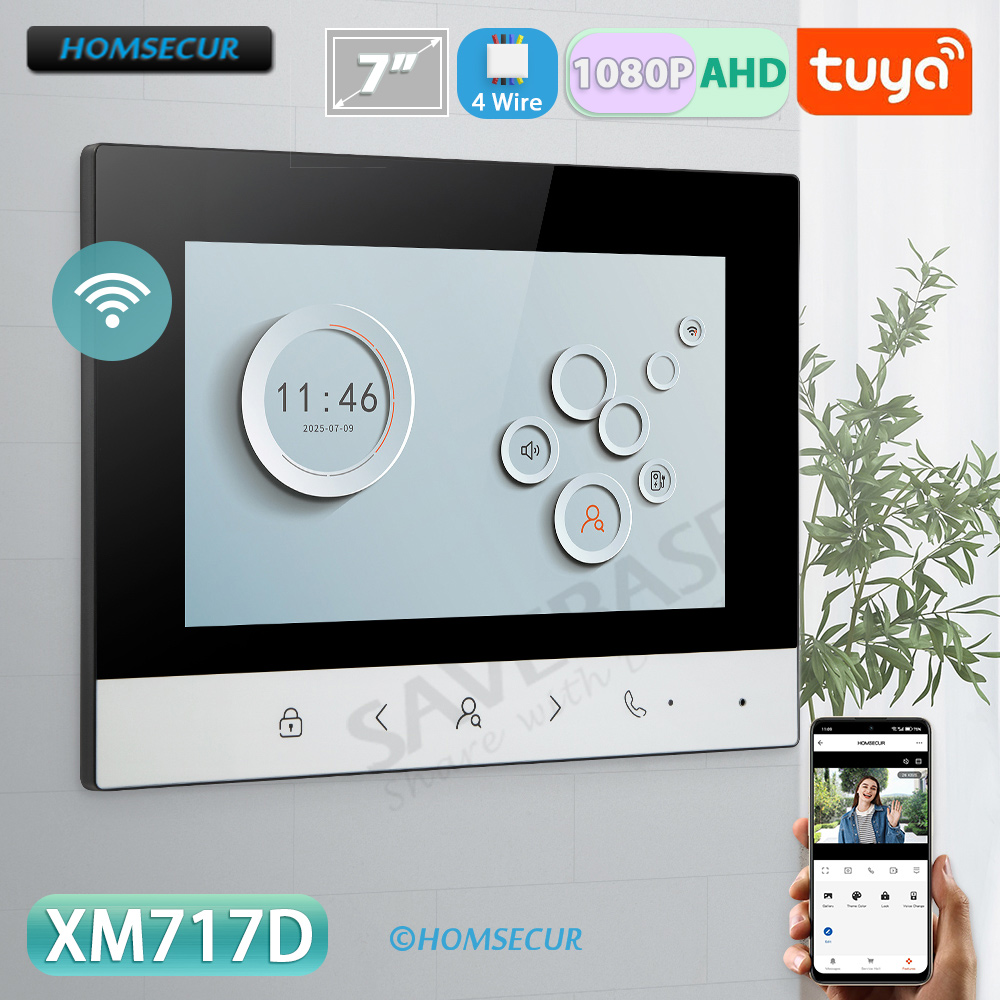 Smart Home News - Moniteur intérieur intelligent Tuya WIFI avec