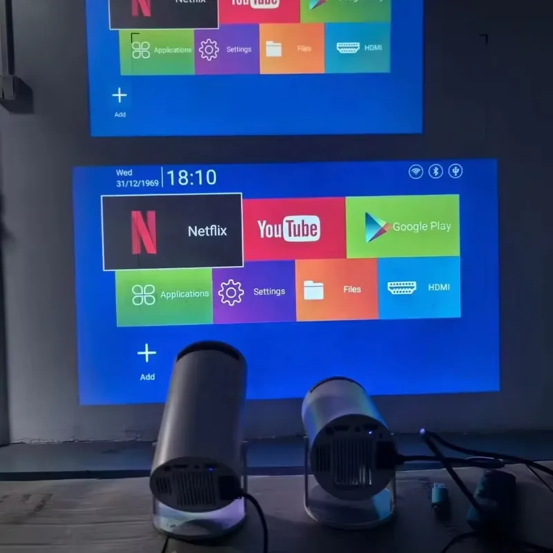 Smart Home Tablet - Dernier projecteur intelligent HY300 Pro, projecteur