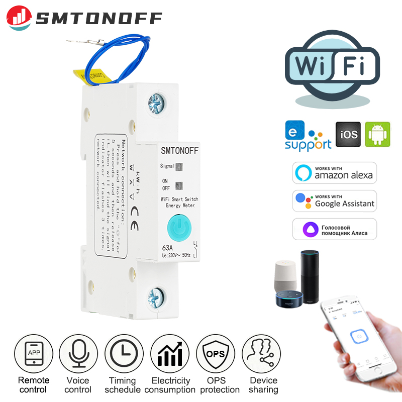 Smart Home Energy Monitor - Interrupteur intelligent WiFi Ewelink avec surveillance