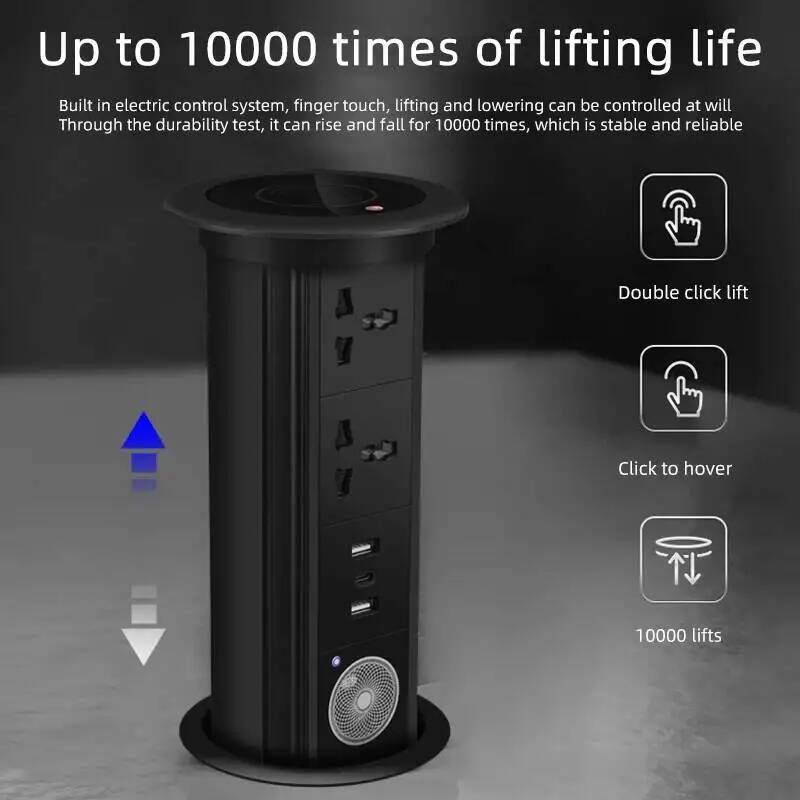 Smart Home Elements - Prise escamotable automatique Herepow – Adaptateur