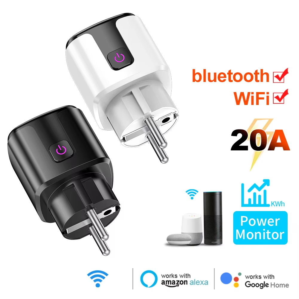 Smart Home News - Prise intelligente WiFi+Bluetooth 20A EU avec