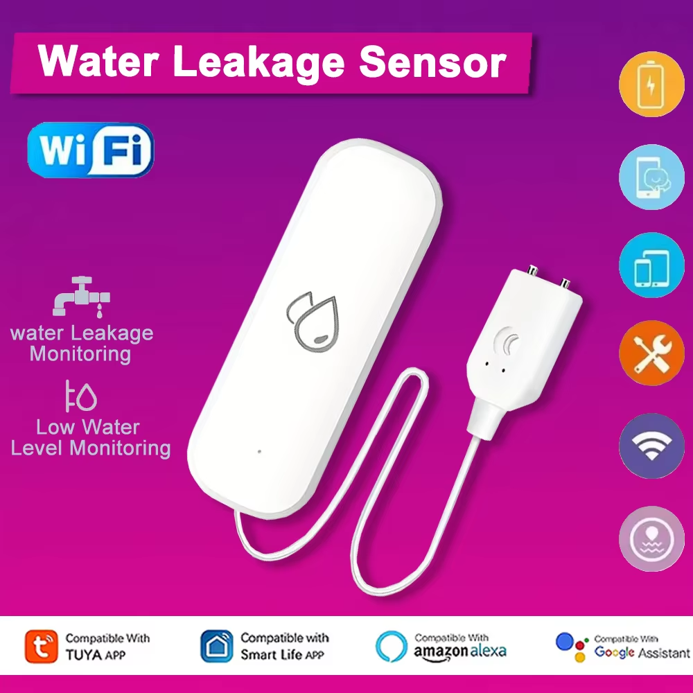 Smart Home News - Capteur d'alarme de fuite d'eau WiFi