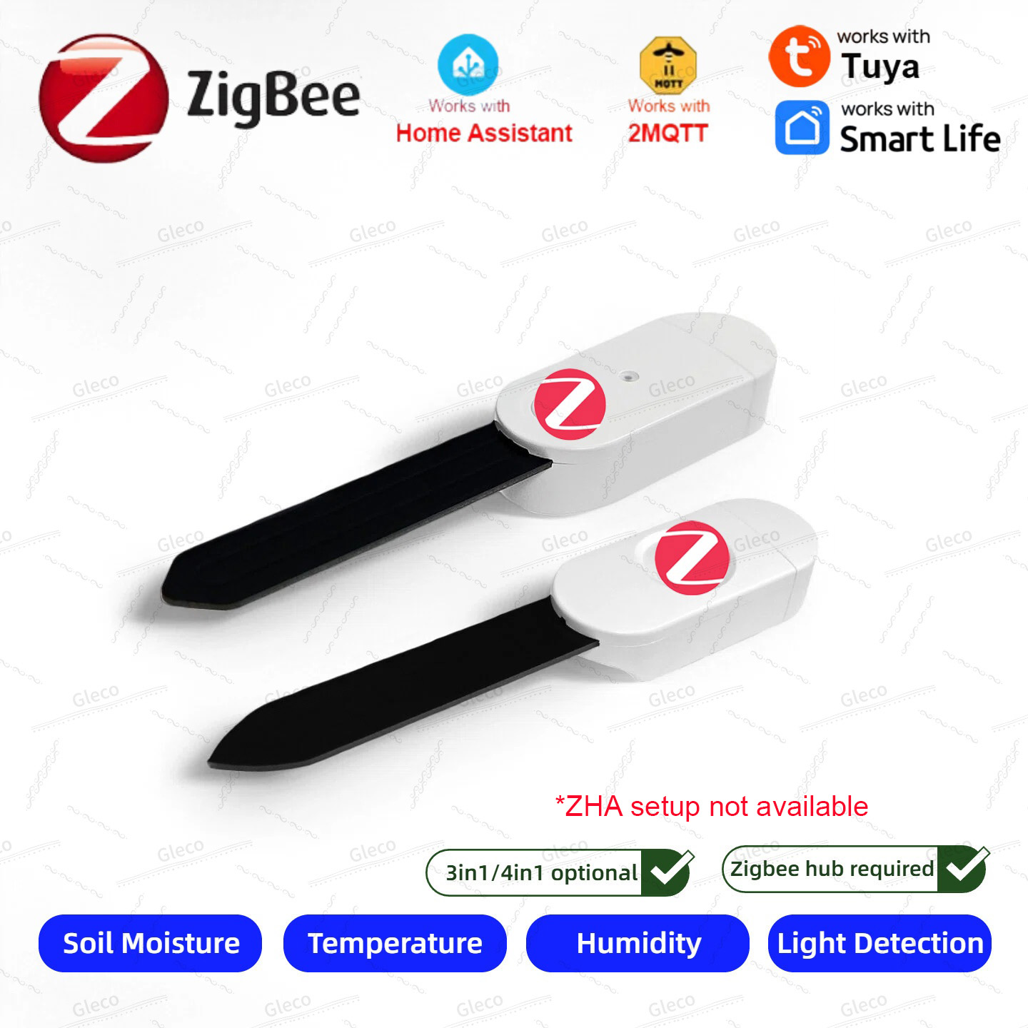 Smart Home Energy Monitor - Capteur d'humidité du sol Zigbee, testeur