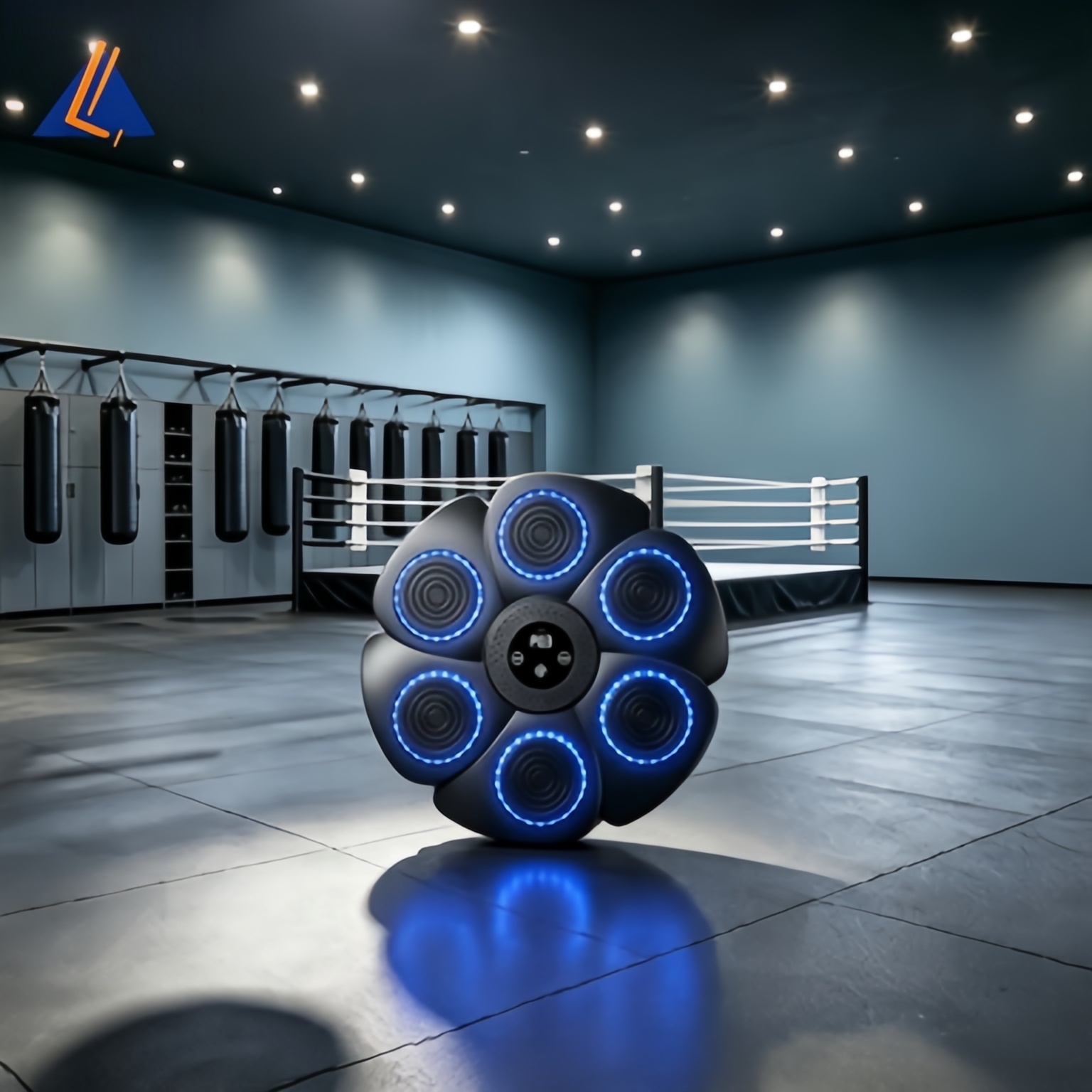 Smart Home Trainer - Cible de boxe murale intelligente LED