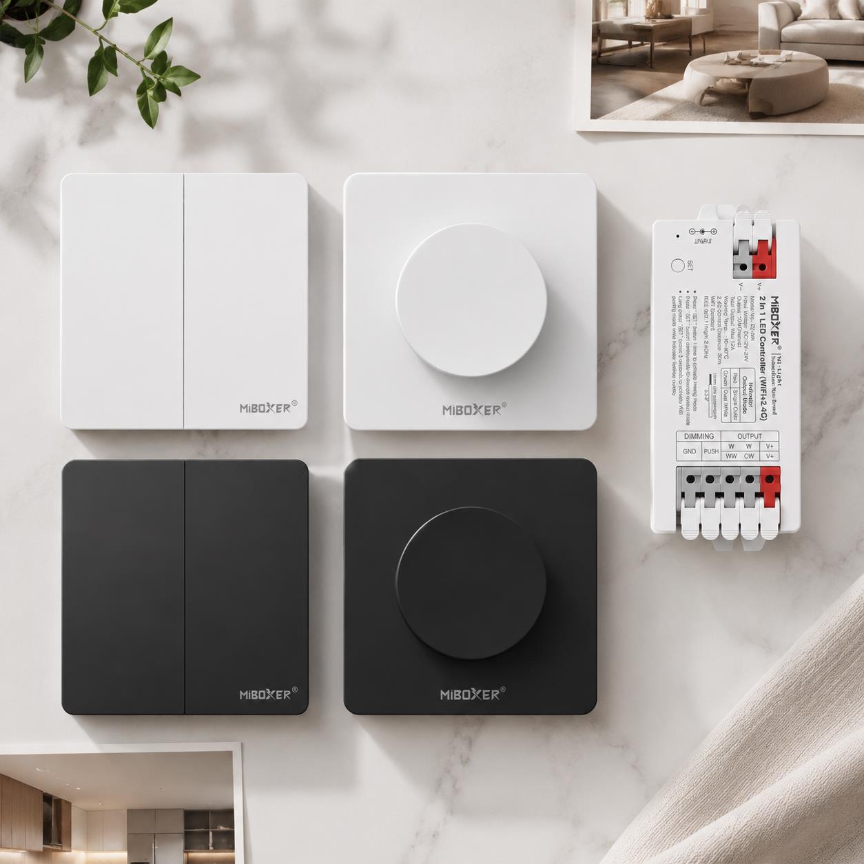 Wifi Led Dimmer - Contrôleur de bande LED intelligent Miboxer