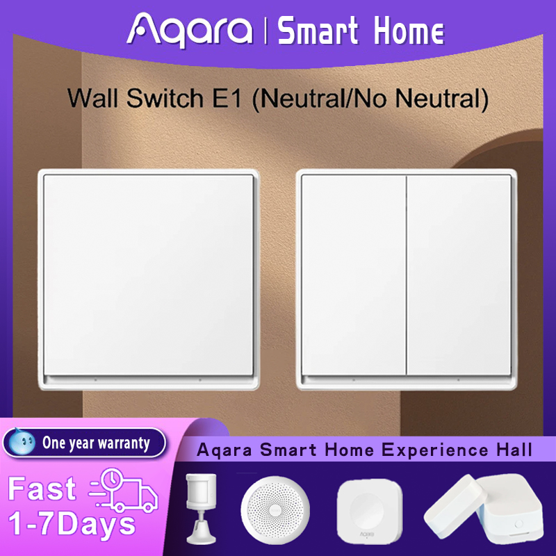 Smart Home Xiaomi 2 - Aqara – interrupteur mural intelligent sans