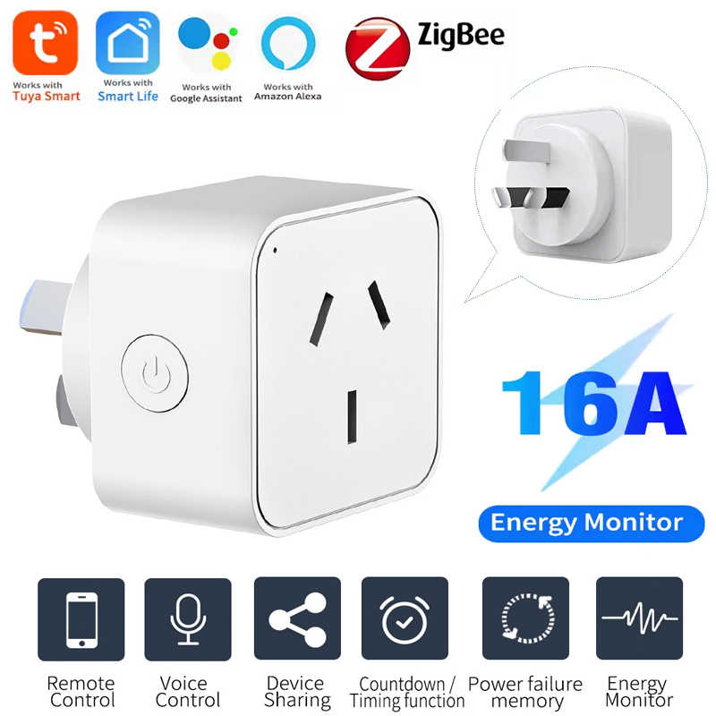 Smart Home Energy Monitor - Prise intelligente Tuya Zigbee 3.0 standard