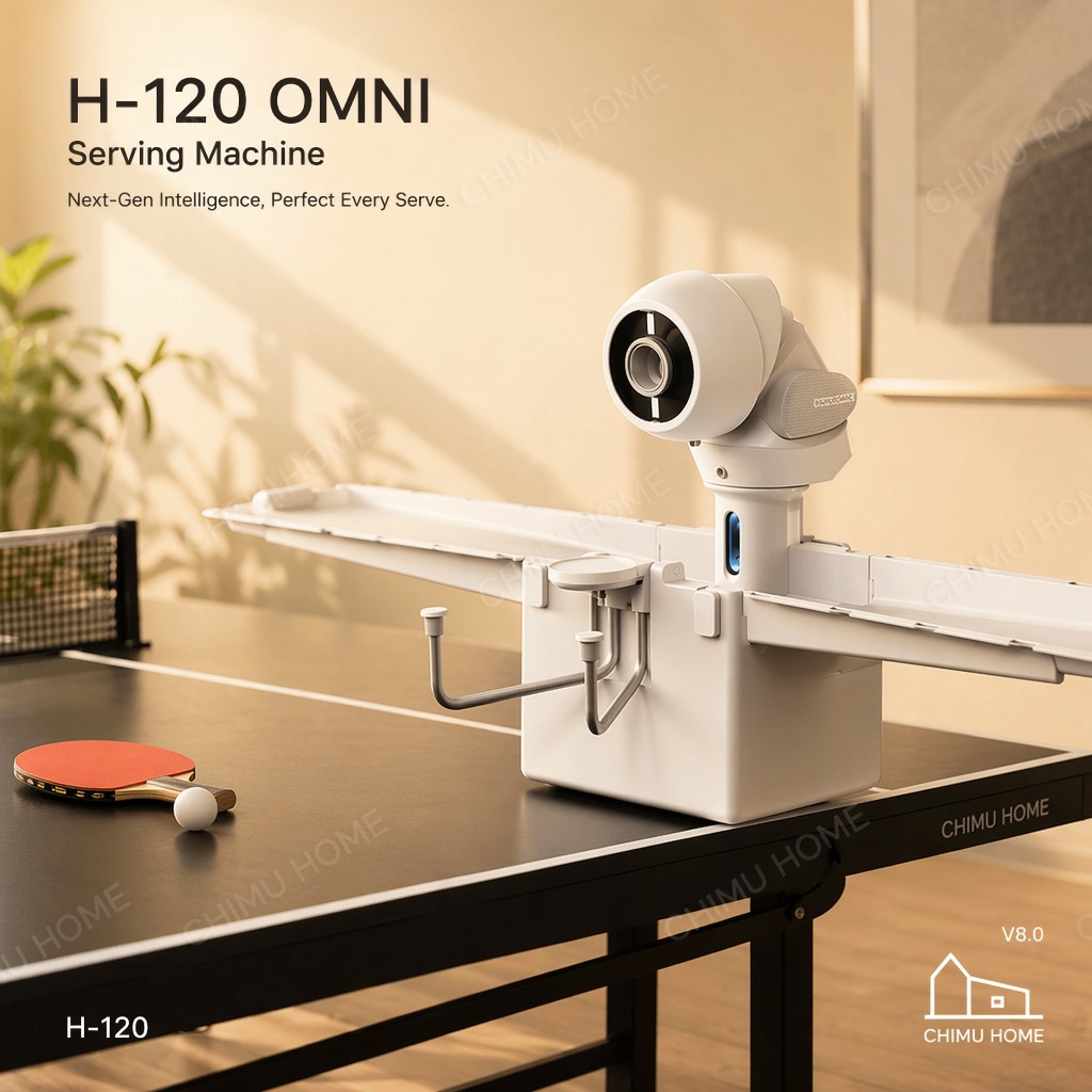 Smart Home Trainer - 【CHIMU HOME】Machine de service de tennis
