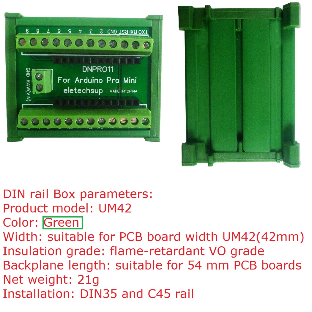 Smart Home With Plc - Module adaptateur de bornier pour montage