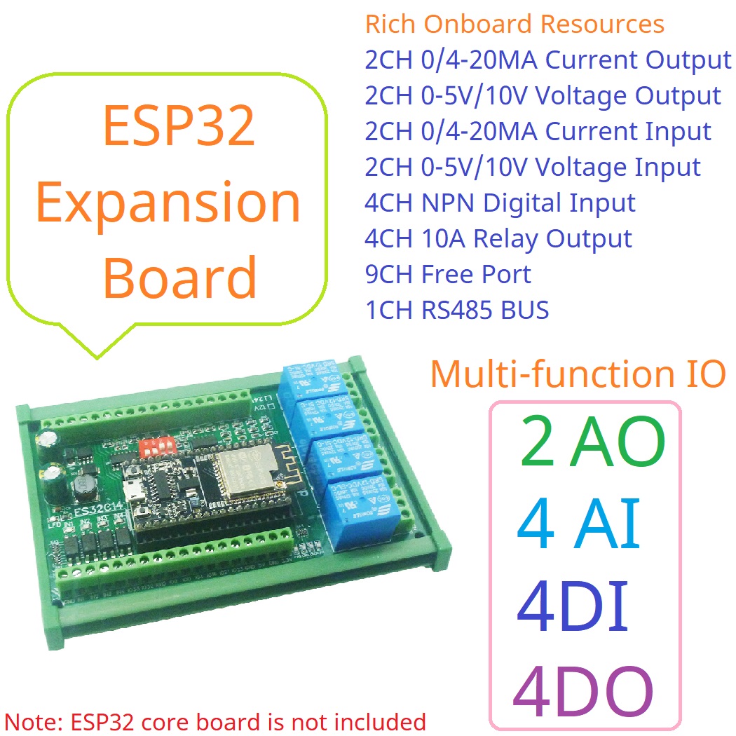 Carte d'extension ESP32 avec D - Smart Home With Plc avis et prix