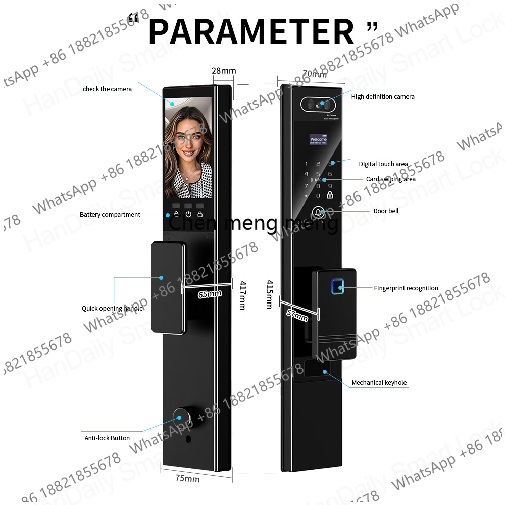 Serrure de porte intelligente  - Smart Home Video Doorbell Installation avis et prix