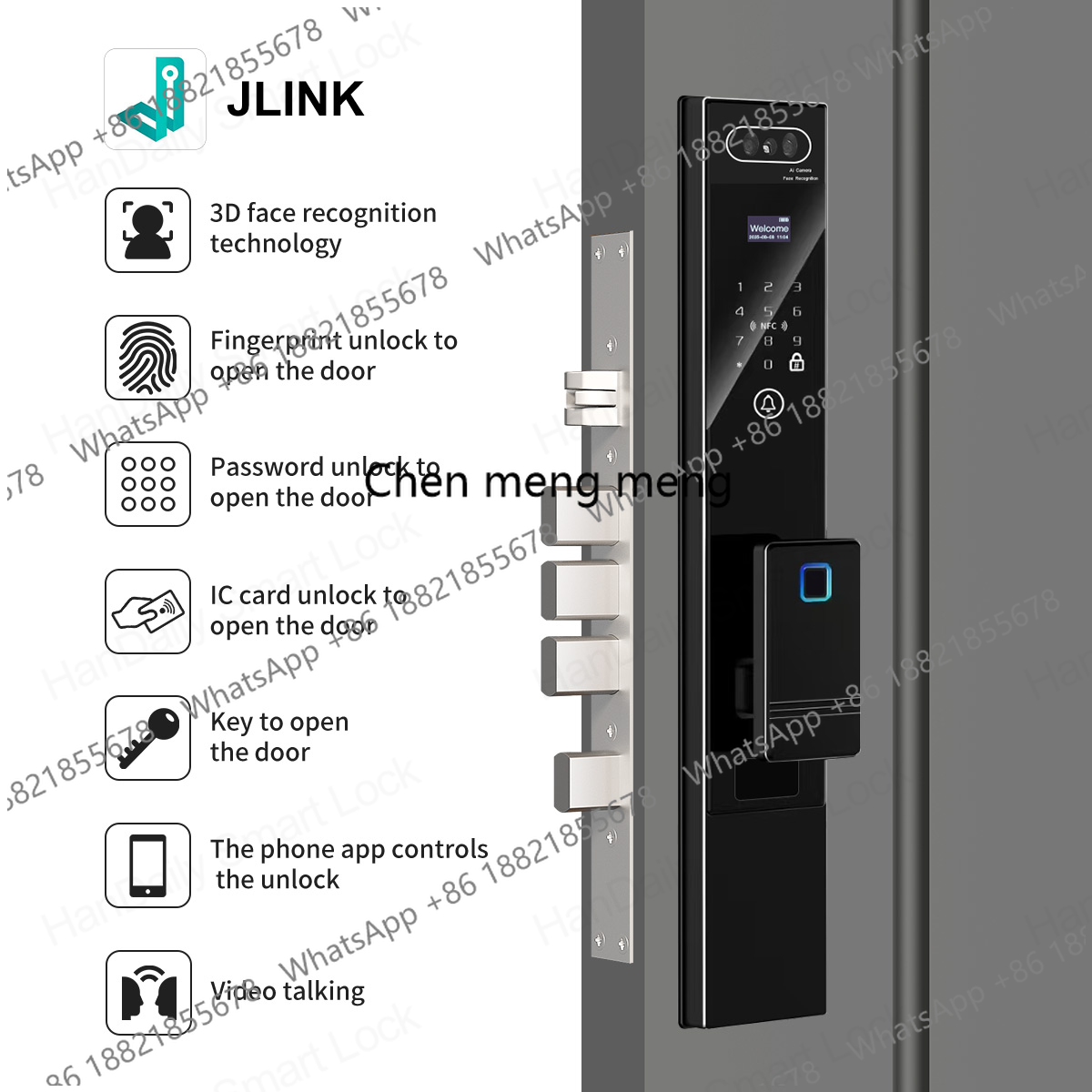 Serrure de porte intelligente  - Smart Home Video Doorbell Installation avis et prix
