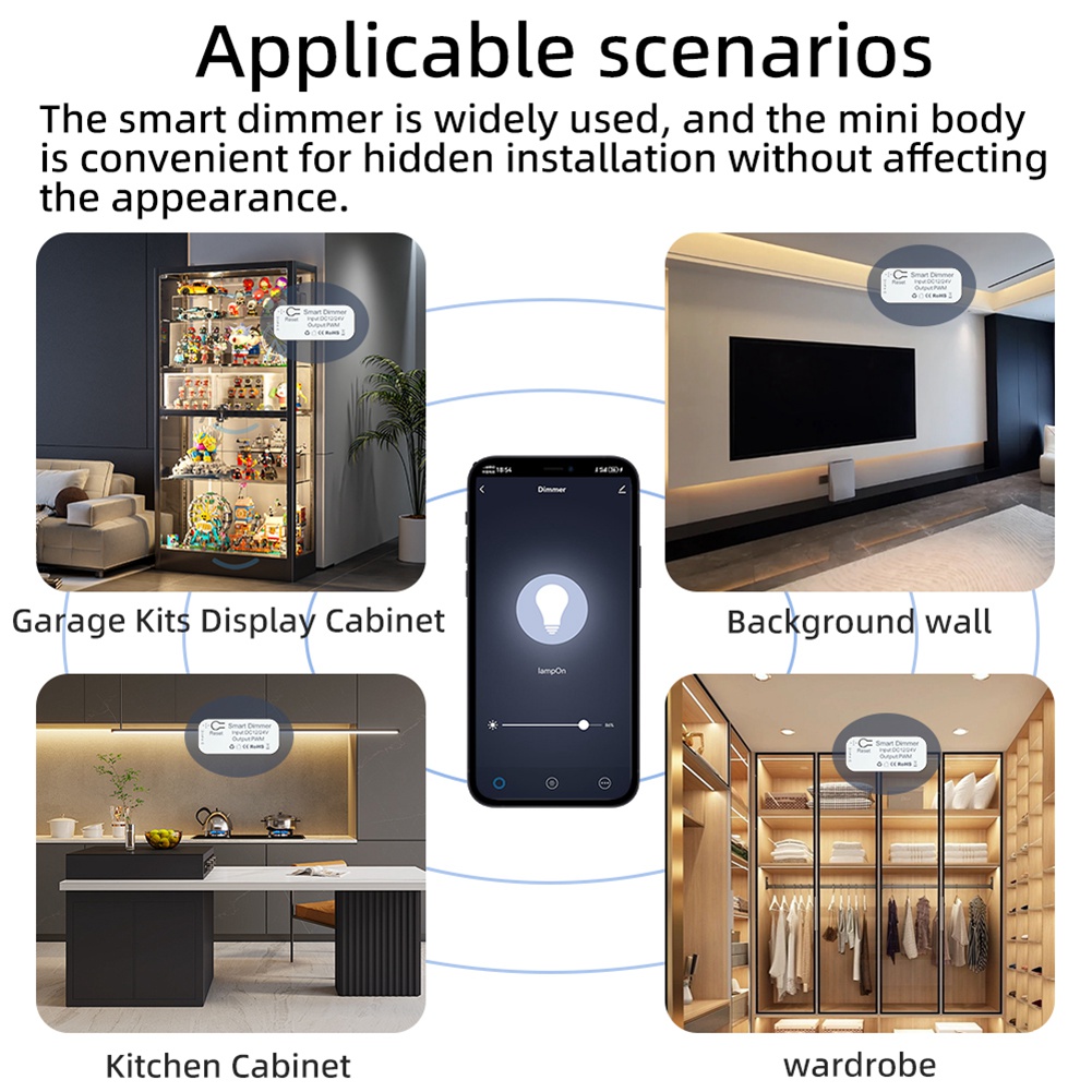 Interrupteur de minuterie WiFi - Wifi Led Dimmer avis et prix