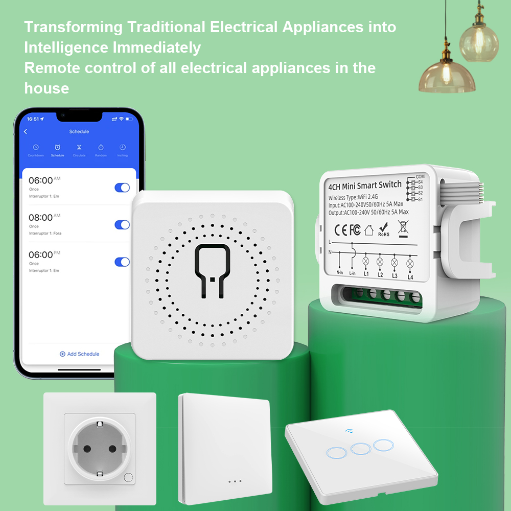 Interrupteur intelligent WiFi  - Smart Home Google avis et prix