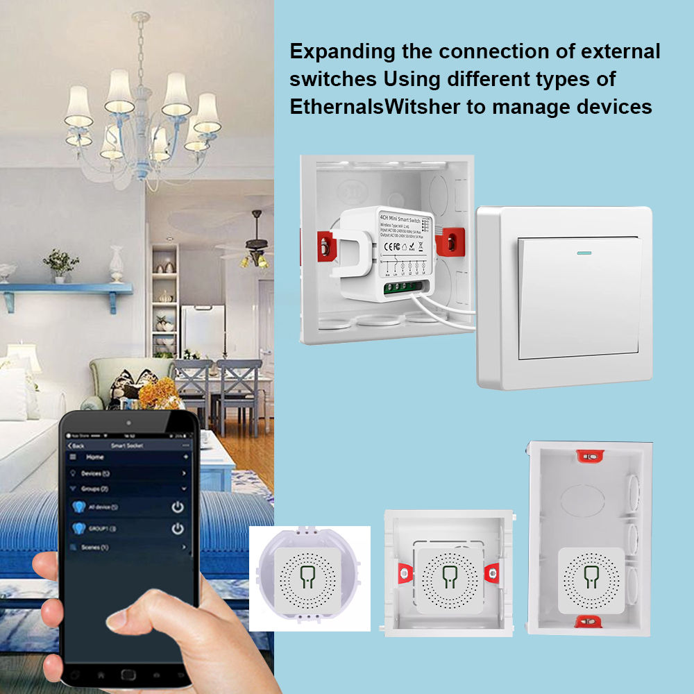 Interrupteur intelligent WiFi  - Smart Home Google avis et prix
