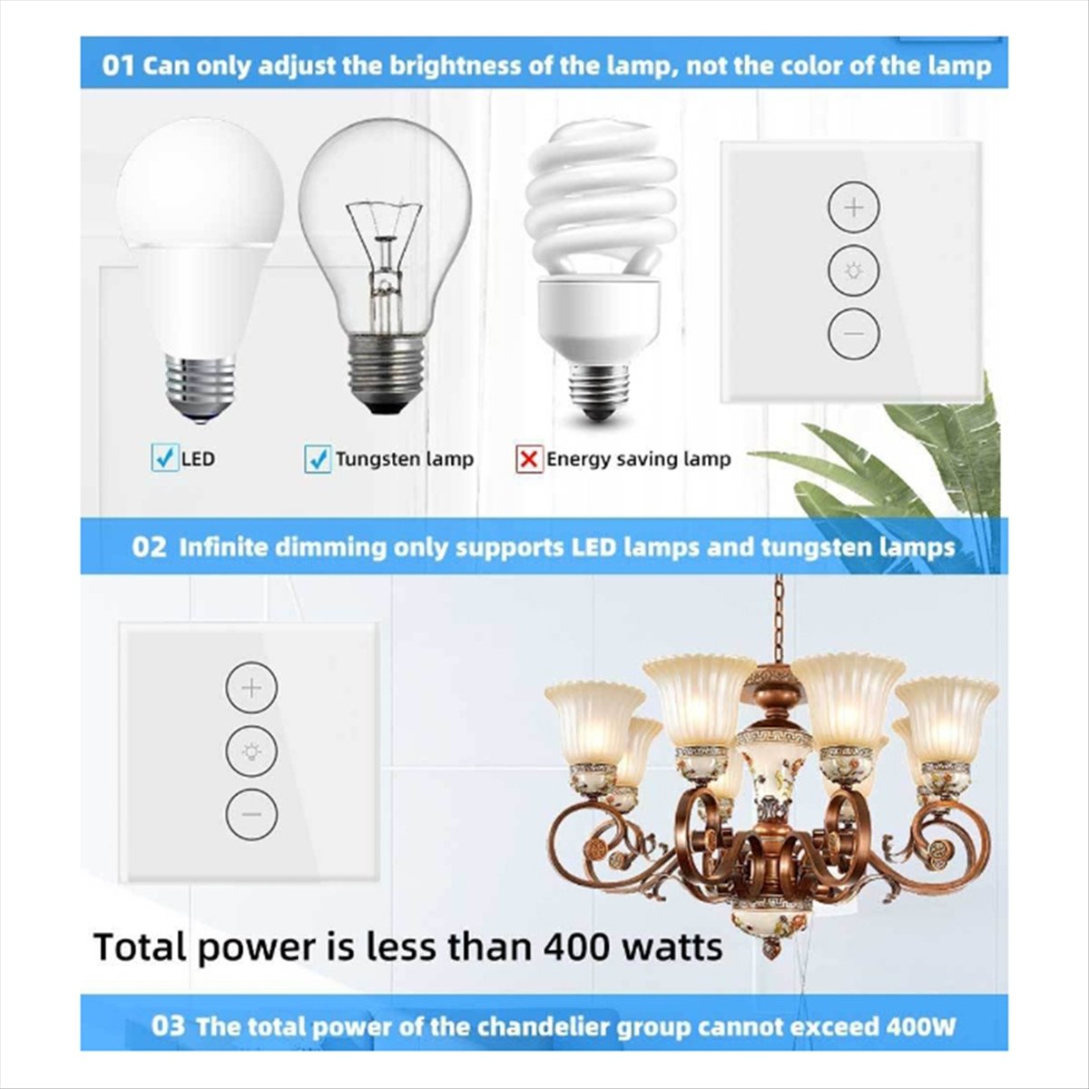 Interrupteur mural intelligent - Wifi Led Dimmer avis et prix