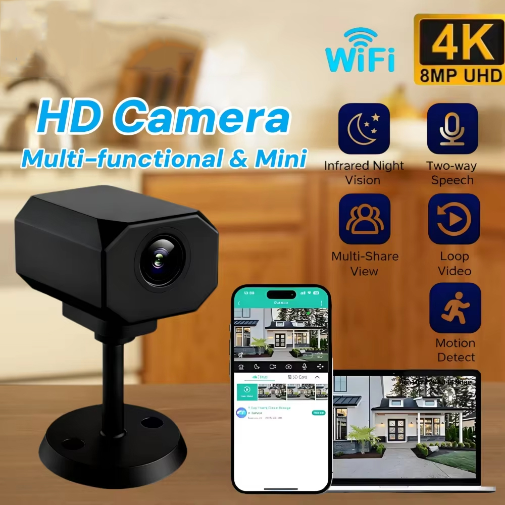 Caméra de sécurité WiFi HD 4K  - Smart Home News avis et prix