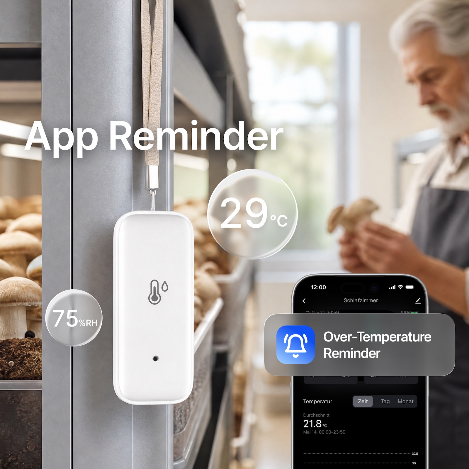 Capteur de température et d'hu - Smart Home News avis et prix