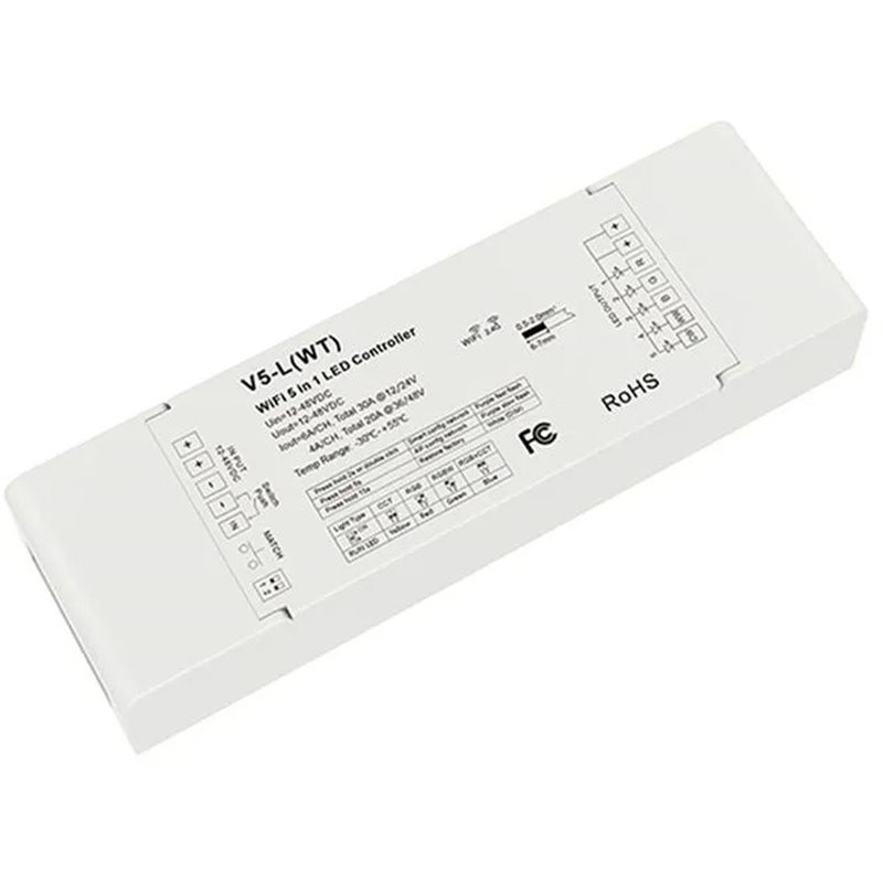 Contrôleur LED F-T Wifi 5-en-1 - Wifi Led Dimmer avis et prix