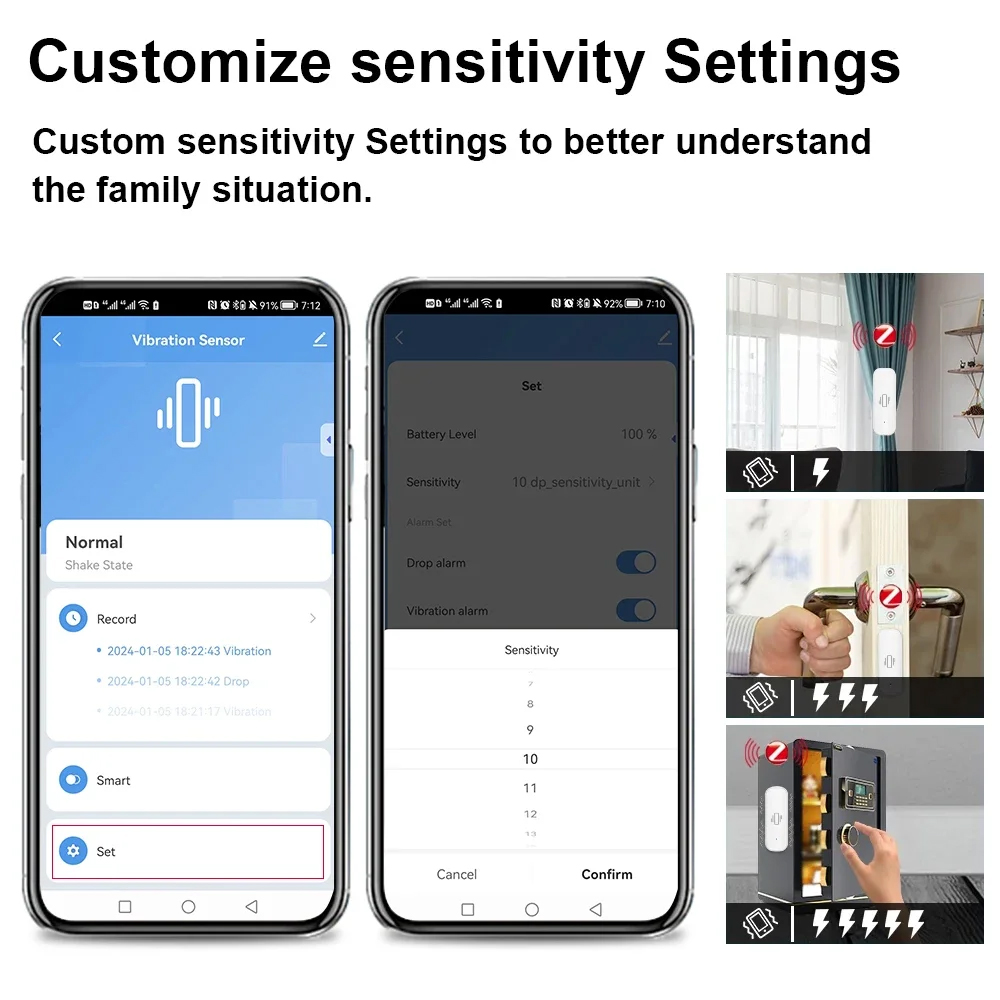 Capteur de vibrations intellig - Smart Home News avis et prix