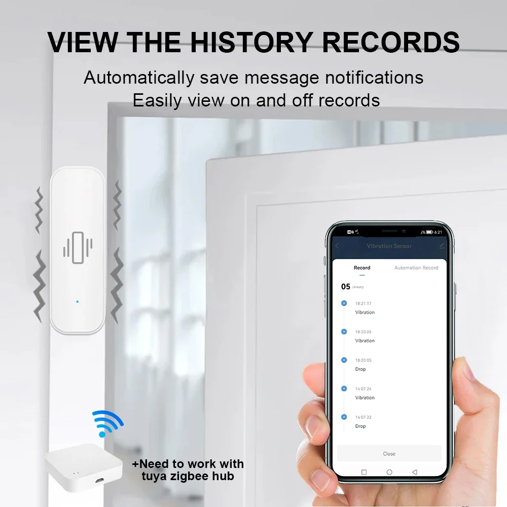 Capteur de vibrations intellig - Smart Home News avis et prix