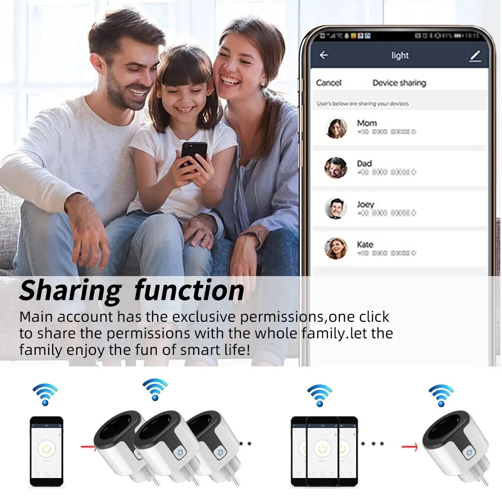 Prise intelligente WiFi EU, fo - Smart Home News avis et prix