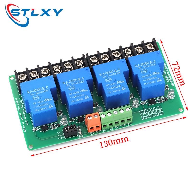 Module relais 4 canaux DC 5V/1 - Smart Home With Plc avis et prix