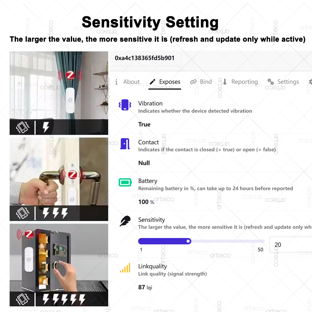 Capteur de vibrations intellig - Smart Home News avis et prix