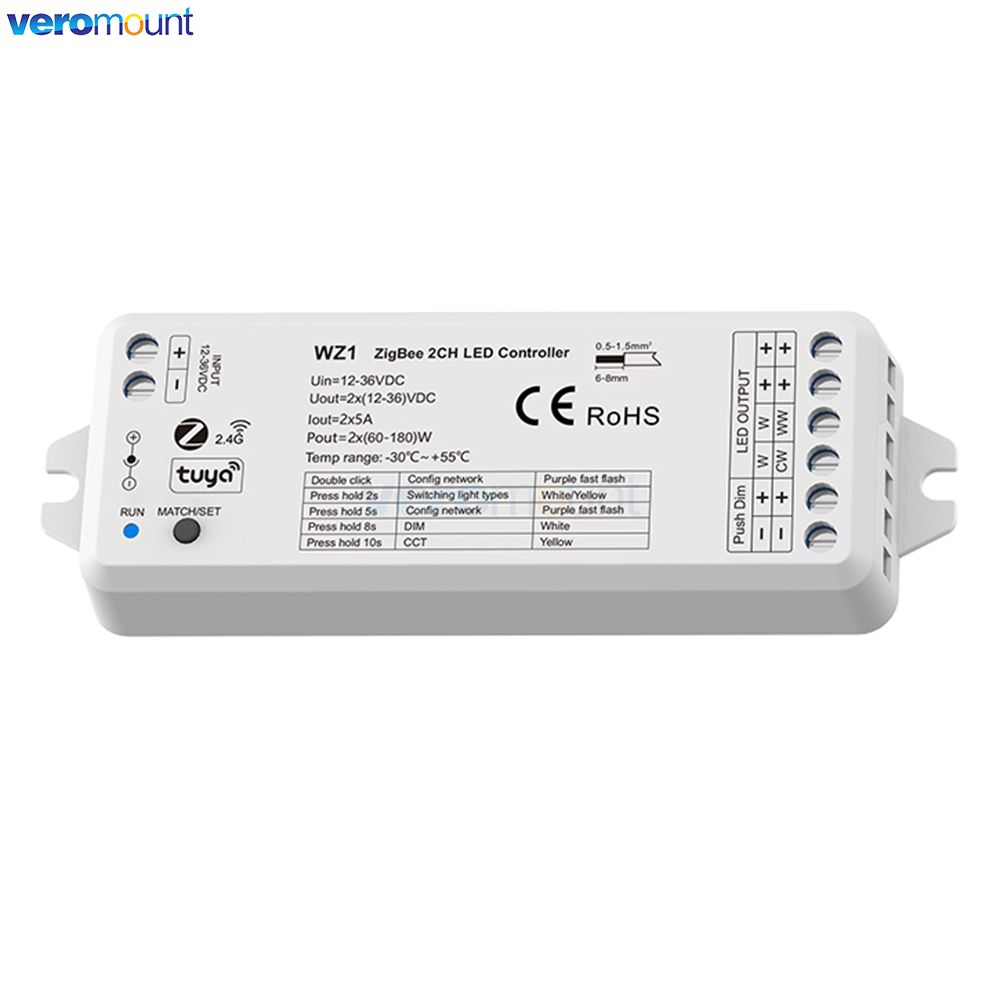 WZ1 Zigbee LED variateur 12V 2 - Wifi Led Dimmer avis et prix