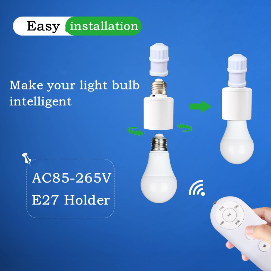 Douille d'ampoule E27 intellig - Voice Control Light Bulb avis et prix