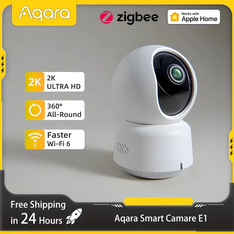 Caméra intelligente Aqara d'or - Smart Home Tablet avis et prix