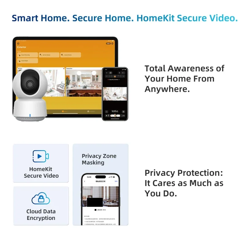 Caméra intelligente Aqara d'or - Smart Home Tablet avis et prix