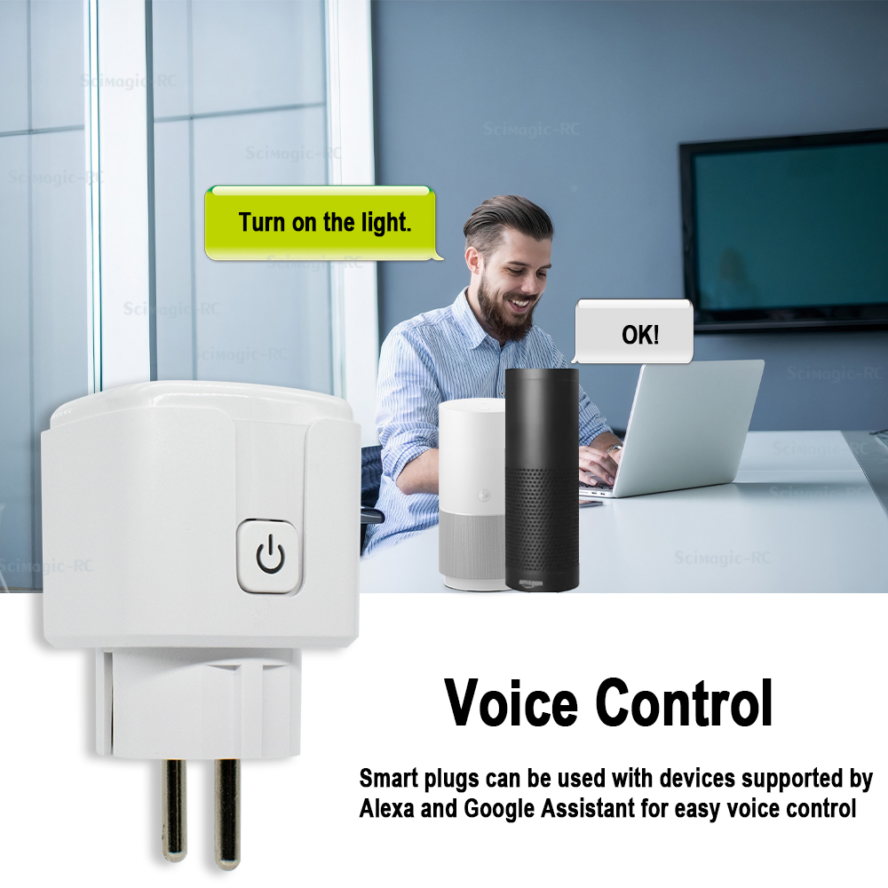 Prise WiFi intelligente Tuya 1 - Smart Home Google avis et prix