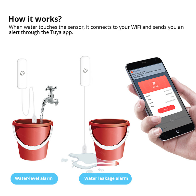 Capteur d'alarme de fuite d'ea - Smart Home News avis et prix