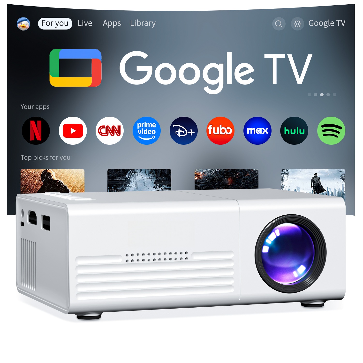 Mini projecteur TFT LCD Wifi B - Smart Home X10 avis et prix
