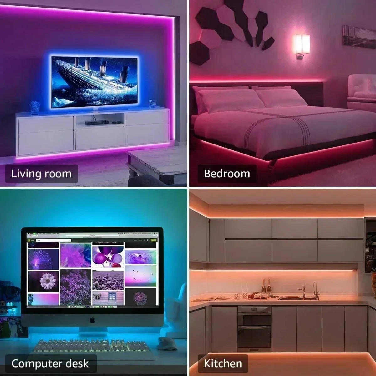 Bande lumineuse LED RGB intell - Voice Control Light Bulb avis et prix