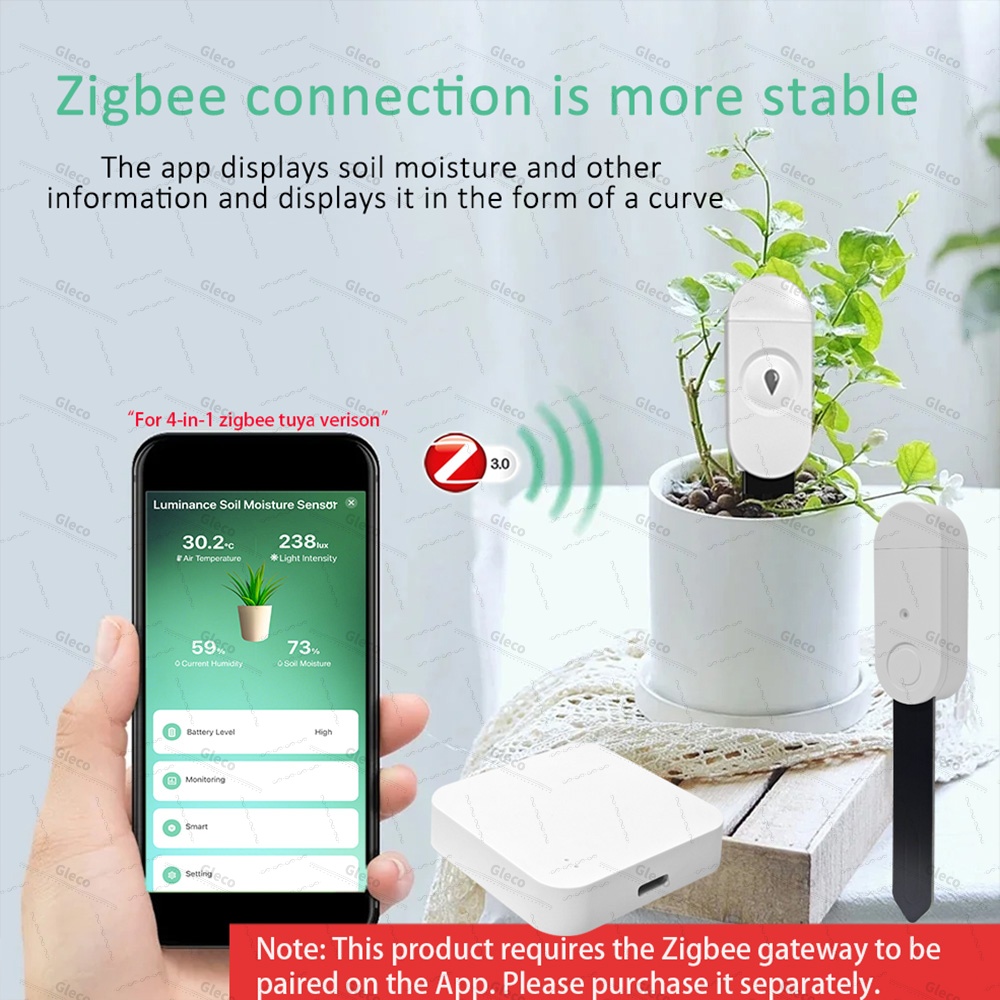 Capteur d'humidité du sol Zigb - Smart Home Energy Monitor avis et prix