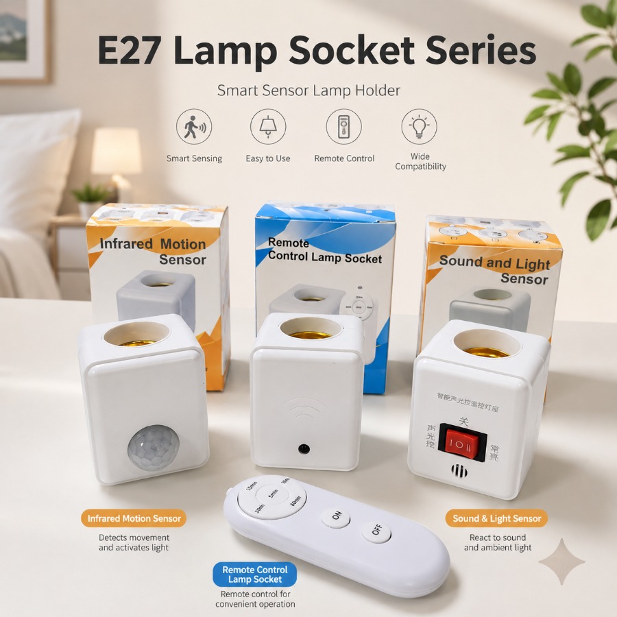 Adaptateur de Douille E27 à Dé - Voice Control Light Bulb avis et prix