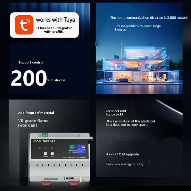 Passerelle multi-mode filaire  - Smart Home With Plc avis et prix