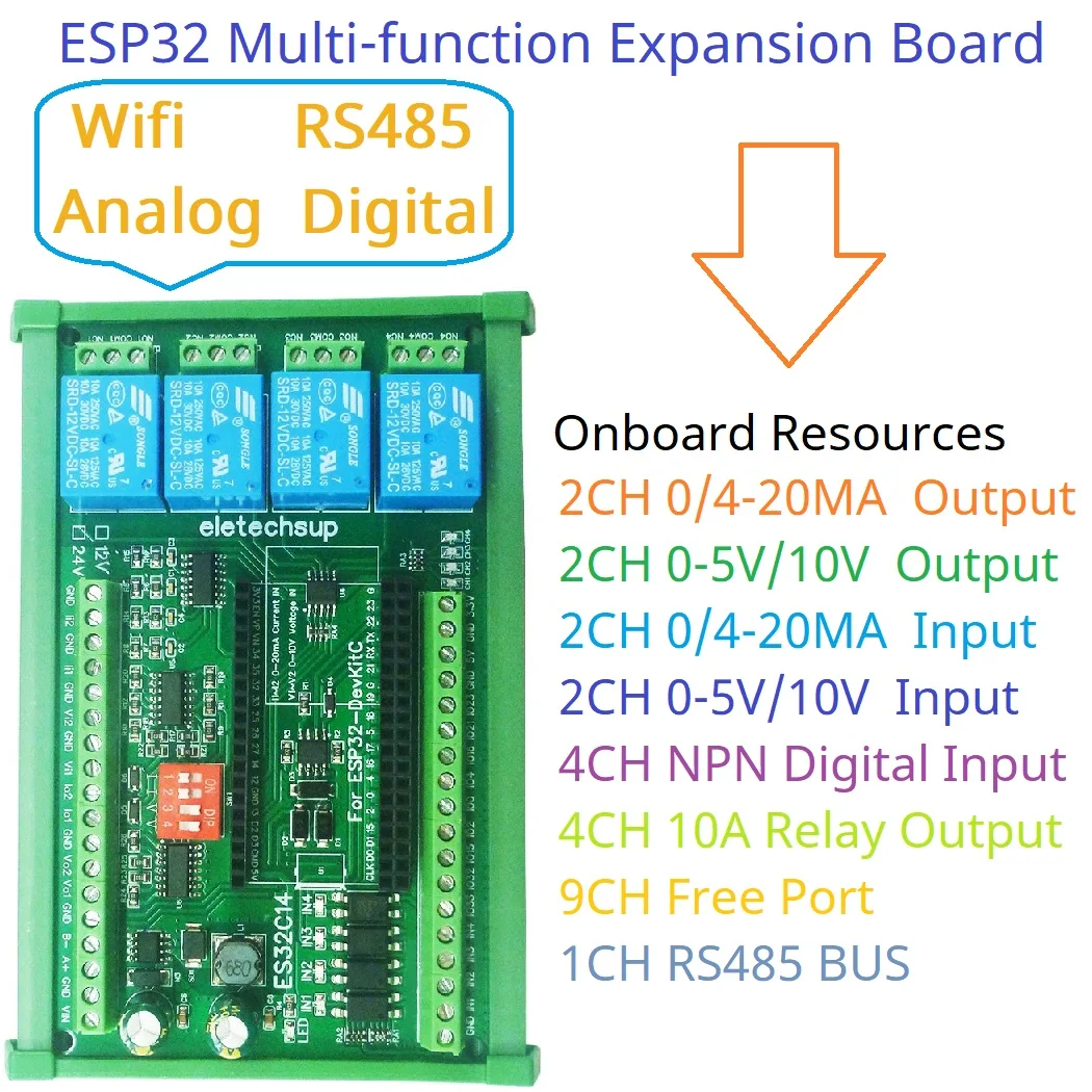 Carte d'extension ESP32 de hau - Smart Home With Plc avis et prix