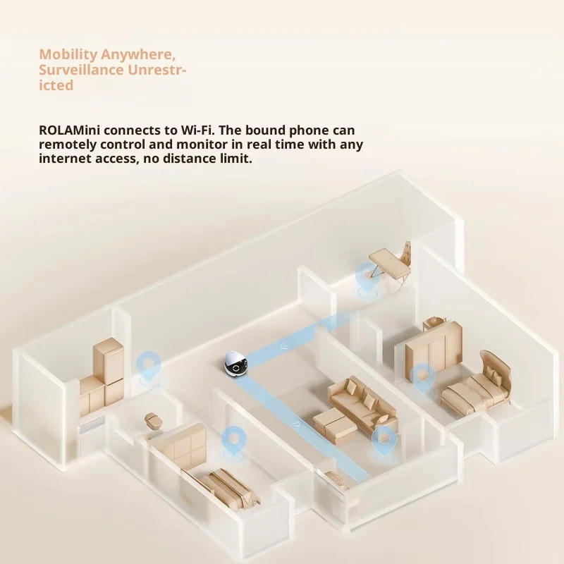 Enabot ROLA Mini Robot Intelli - Smart Home News avis et prix