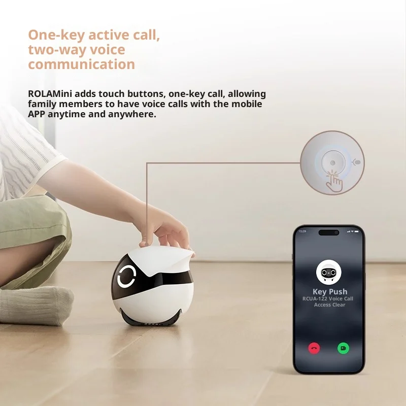 Enabot ROLA Mini Robot Intelli - Smart Home News avis et prix
