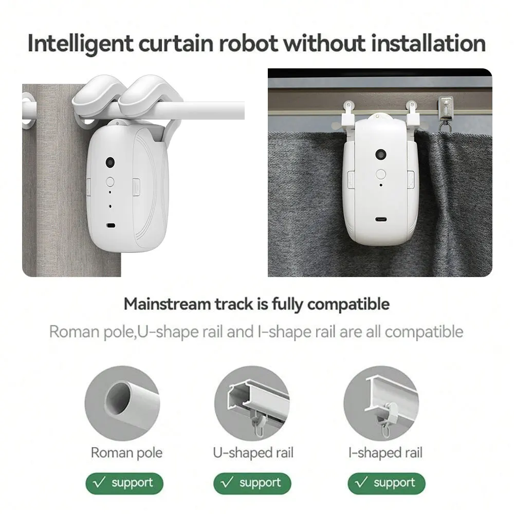 Ouvre-rideau électronique inte - Curtain Motor avis et prix