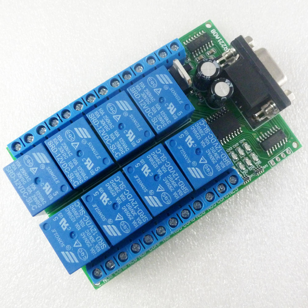 Carte relais 8 canaux DC 12V R - Smart Home With Plc avis et prix